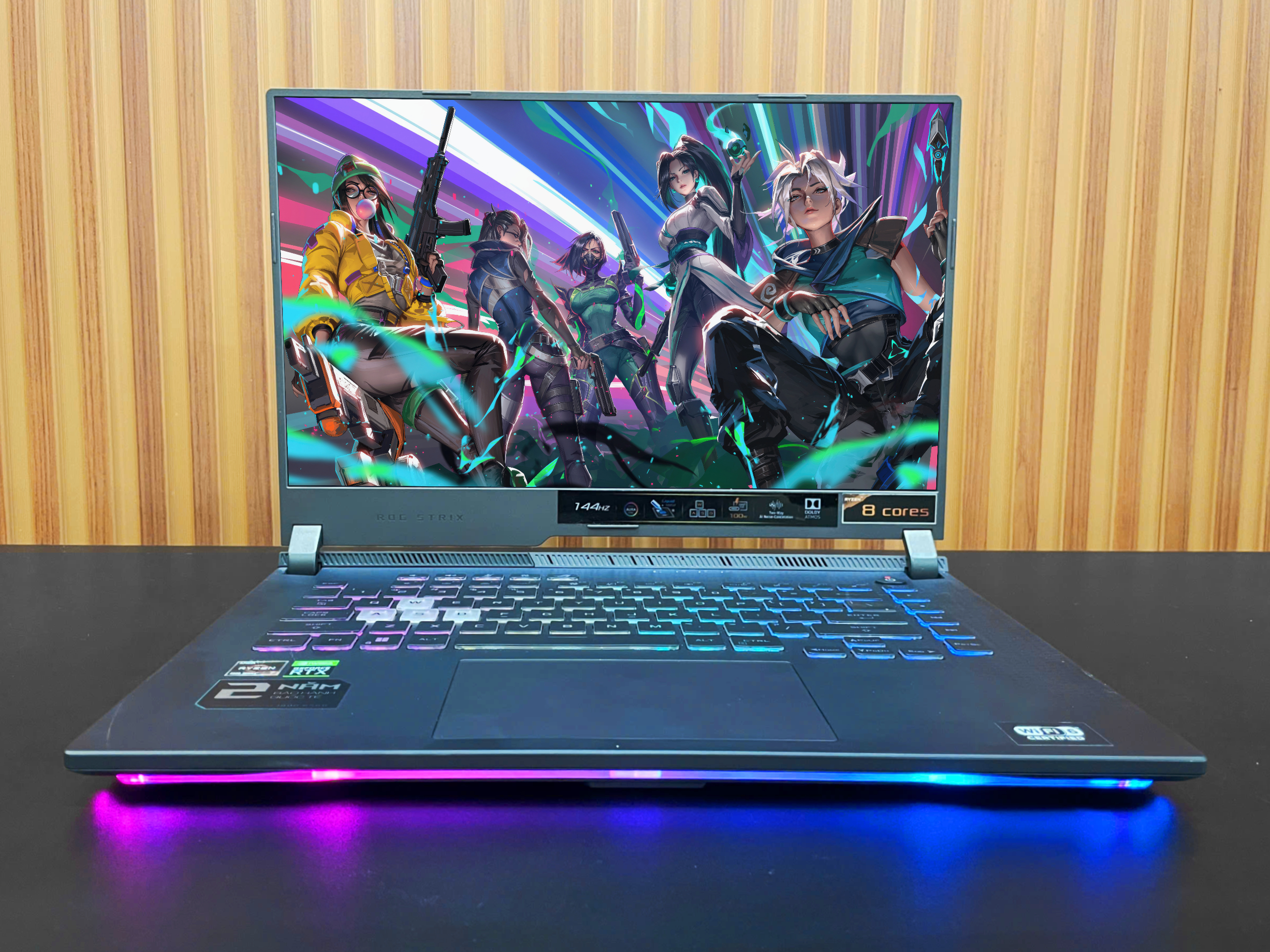 Laptop Gaming Asus ROG Strix G15 - 15.6" IPS 144Hz / Ryzen 7 4800H / RTX 3050 Ti / 16G / 512G (2nd)